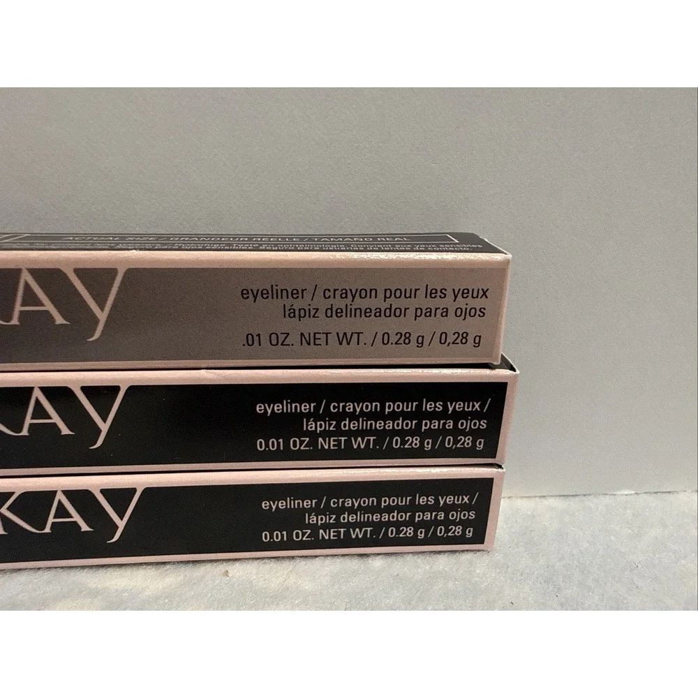 Lot of 5 Mary Kay Eyeliner Steely & MK Steely 090138 & 017634 New Discontinued
